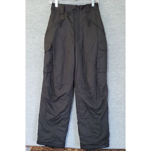 TRBN Winter Works Ski Pants Womens Medium Black Snowboarding Waterproof - Picture 1 of 9